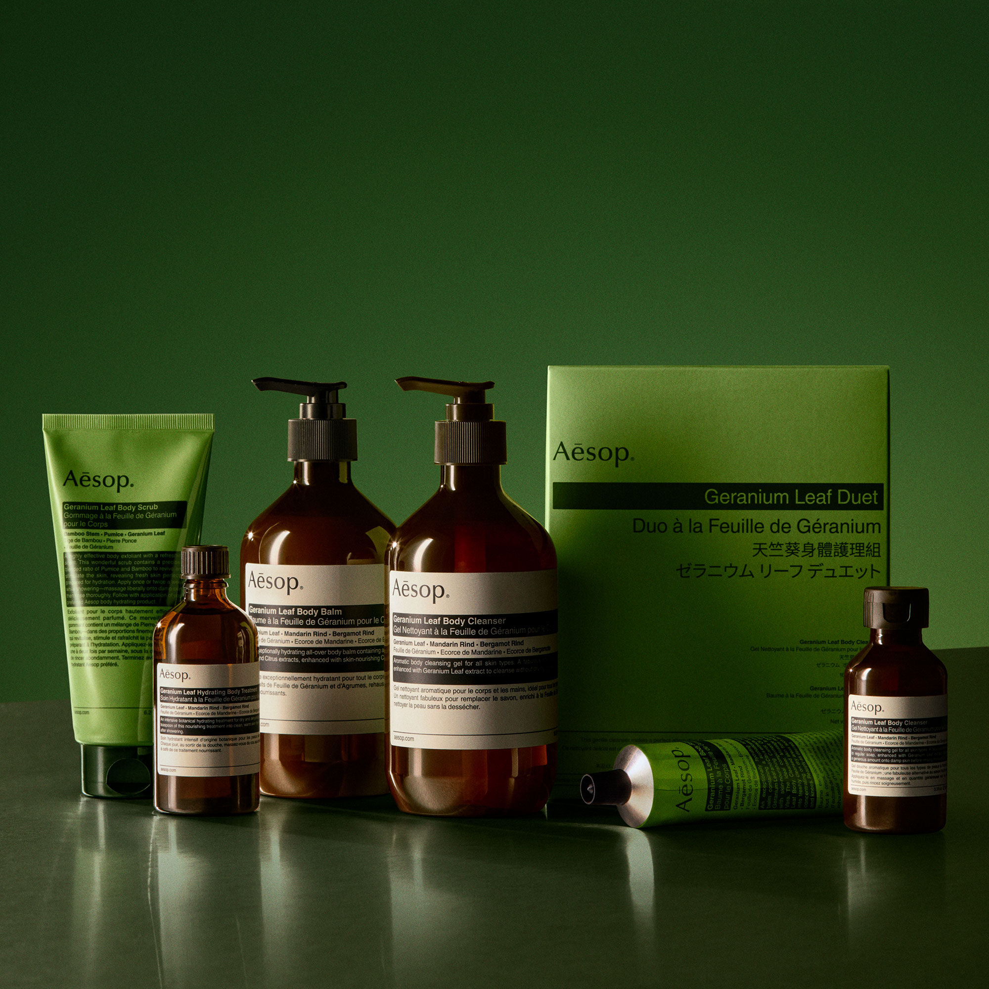 Aesop Geranium Leaf Duet セット Geranium Leaf Duet