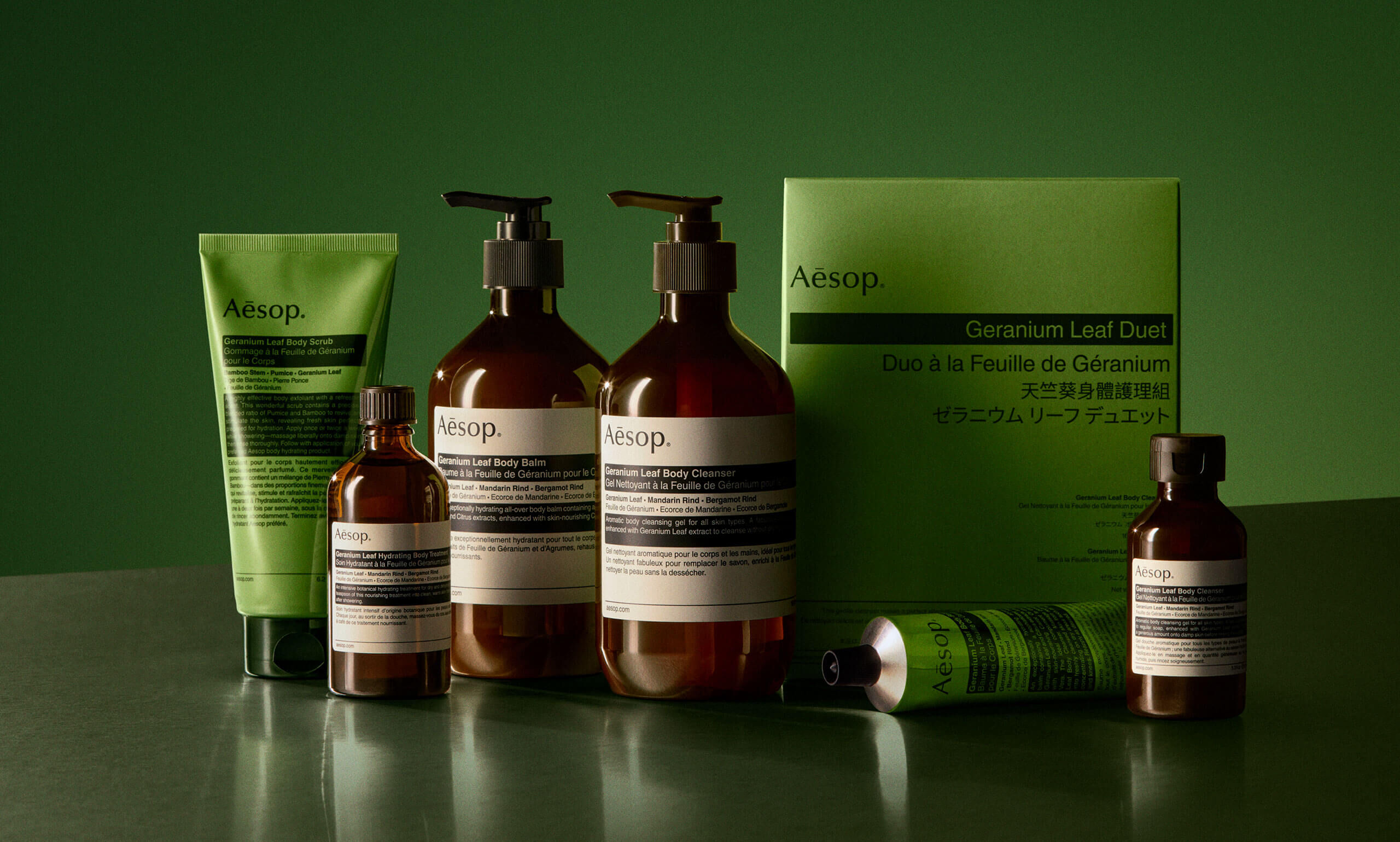 Aesop Geranium Leaf Duet 2本セット Geranium Leaf Duet